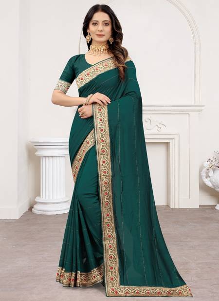Rama Vedika New Designer Wedding Wear Stylish Heavy Silk Jari Embroidered Saree Collection 5817